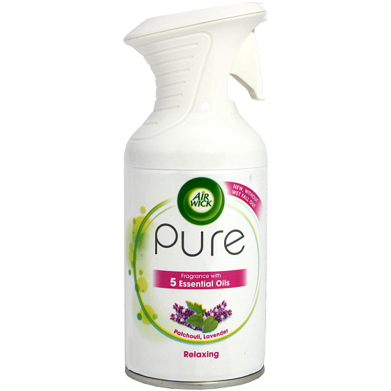 Air Wick Pure Relaxing Patchouli, Lavender air freshener spray 250 ml