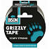 Bison Grizzly Tape adhesive repair tape silver, tape width: 50 mm with a 10 m long roll