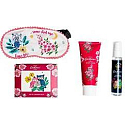 Heathcote & Ivory Magical Woodland body cream 100 ml + bath salt 4 x 25 g + pillow scent 50 ml + sleeping mask, cosmetic set