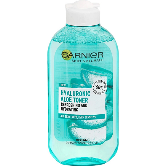 Garnier Skin Naturals Hyaluronic Aloe Toner moisturizing lotion for all skin types 200 ml