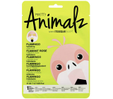 MasqueBar Pretty Animalz Flamingo Textile Hydrating Anti-Imperfection Face Mask 21 ml