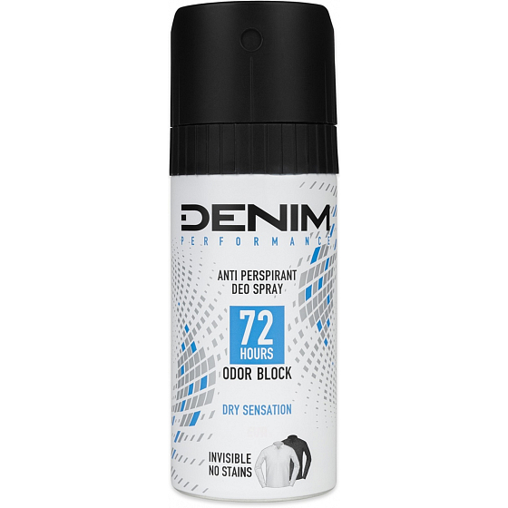 Denim Dry Sensation antiperspirant deodorant spray for men 150 ml