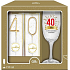 Albi Birthday set with sparkler 40 Welcome to the fantastic decade! 190 ml
