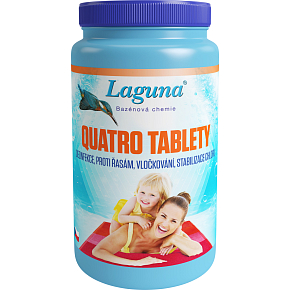 Laguna Quatro multifunctional swimming pool chemistry tablets, 1 kg Laguna Quatro multifunctional swimming pool chemistry tablets, 1 kg