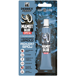 Den Braven Mamut Glue Crystal universal mounting adhesive, transparent, 25 ml