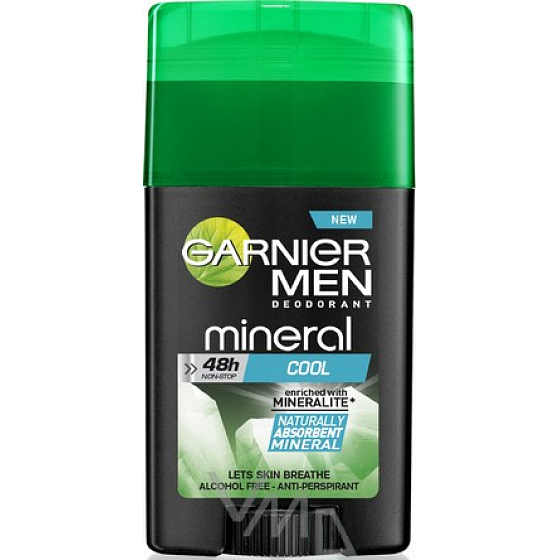 Garnier Men Mineral Cool antiperspirant deodorant stick for men 40 ml