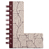 If Alphabooks Note Books Notebook in the shape of the letter L 91 x 14 x 124 mm