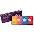 English Tea Shop Bio Purple Christmas 60 pieces of biodegradable tea pyramids 90 g, gift set