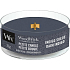 WoodWick Indigo Suede - Blue Suede scented candle with wooden wick petite 31 g