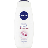 Nivea Care & Diamond shower gel, 500 ml