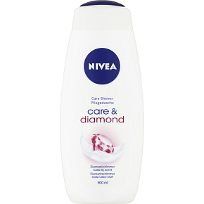 Nivea Care & Diamond shower gel, 500 ml