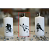 Lima Sporty Footballer candle white cylinder 50 x 100 mm 1 piece