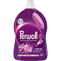 Perwoll Washing Gel Mega Renew Blossom 60 Washes, 3000 ml