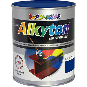 Dupli-Color Alkyton Gloss, self-priming rust paint, Ral 5010 azure blue, 750 ml