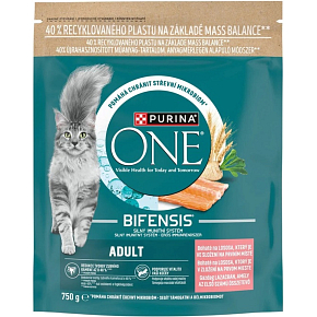 Purina ONE Bifensis Adult cat food with salmon, 750 g Purina ONE Bifensis Adult cat food with salmon, 750 g