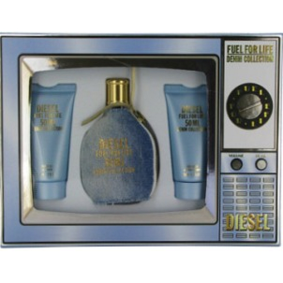 Denim Collection Femme EdT 50 ml Eau de Toilette + Shower Gel 50 ml + Body Lotion 50 ml