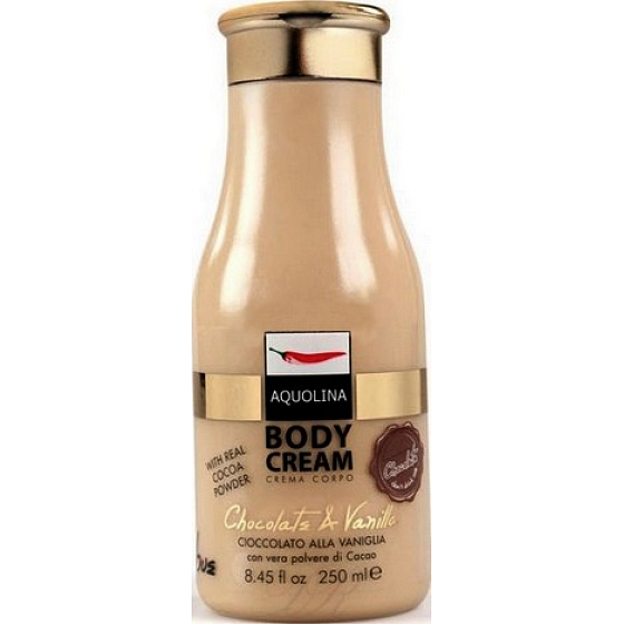 Aquolina Bath Shower Cream Creamy shower gel with the scent of chocolate and vanilla 250 ml