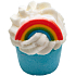 Bomb Cosmetics Perfect rainbow - Chasing Rainbows Bath block 50 g
