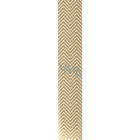 Nekupto Gift wrapping paper 70 x 150 cm Classic golden white