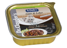Dr. Clauders Goose with Liver Sauce with Meat Chunks Complete Cat Food 100 g