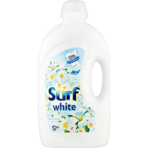 Surf White Orchid & Jasmine gel for washing white clothes 60 doses 3 l