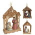 Nativity scene curtain mix 60 x 90 mm