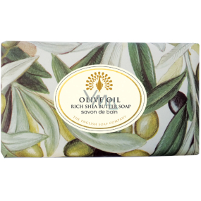 English Soap Olive Oil Natural Perfumed Soap with Shea Butter 190 g