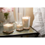 Yankee Candle Sheer Linen - Pure Linen Soy Scented Candle Elevation Small Glass 1 Wick 96 g