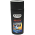 GIFT Str8 Active Reload mini shower gel for hair and body for men 50 ml