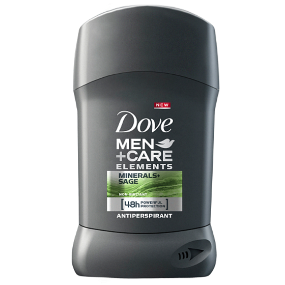 Dove Men + Care Elements Minerals & Sage solid antiperspirant deodorant with 48 hours effect 50 ml