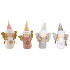 Plush angel 9 cm for hanging 1 piece