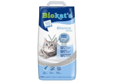 Biokats Bianco Classic Litter for cats strongly lumpy white litter 10 kg
