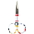 Donegal Nail scissors colored 9 cm 9366