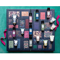 Heathcote & Ivory Dove & Rose Advent calendar mix of hand creams, bath foams, washing gels, bath salts and sparkling bath balls, cosmetic set