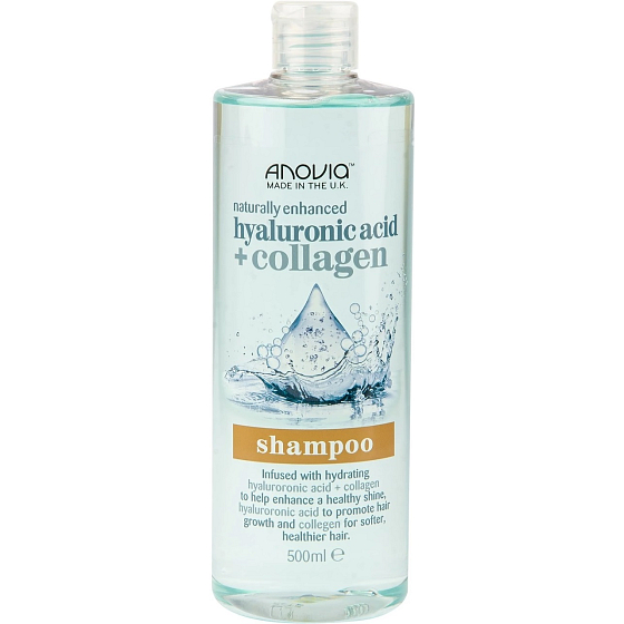Anovia Hyaluronic Acid + Collagen hair shampoo with hyaluronic acid and collagen 500 ml