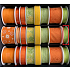 Nekupto Fabric ribbon Green 3,5 m x 15 mm