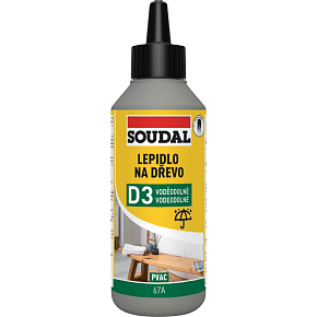 Soudal 67A Wood Glue for Carpenters and Joiners, 750 g