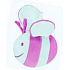 Nuk Bee for playing and cuddling - pink Toy