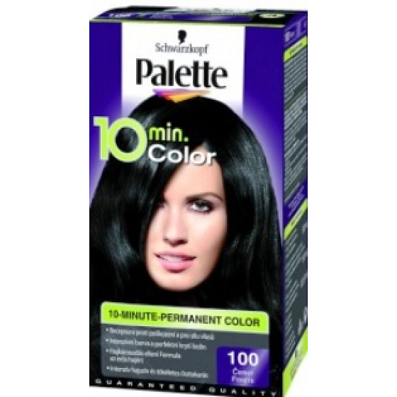 Schwarzkopf Palette 10 minutes Color hair color 100 Black