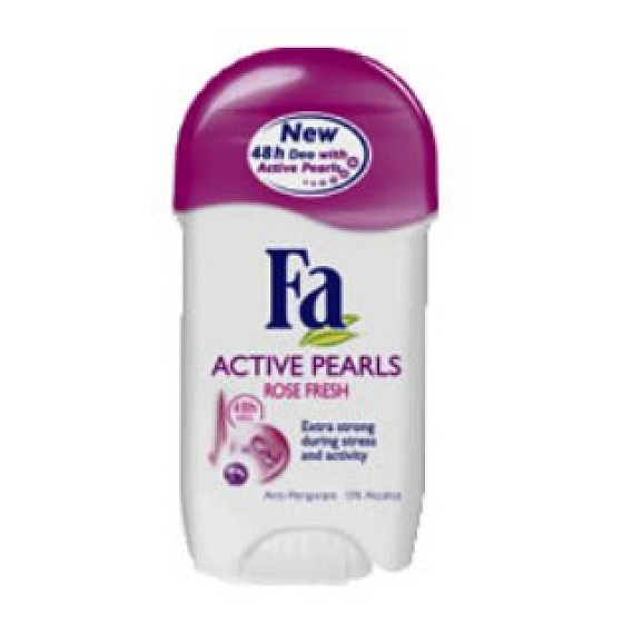 Fa Active Pearls Rose Fresh antiperspirant deodorant stick for women 50 ml