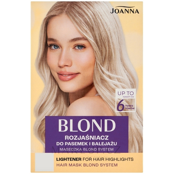 Joanna Blond Highlights And Balayage Highlights For Hair 6 Tones