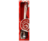 Nekupto Twister Spoon called You're Just the Best Red 16 cm
