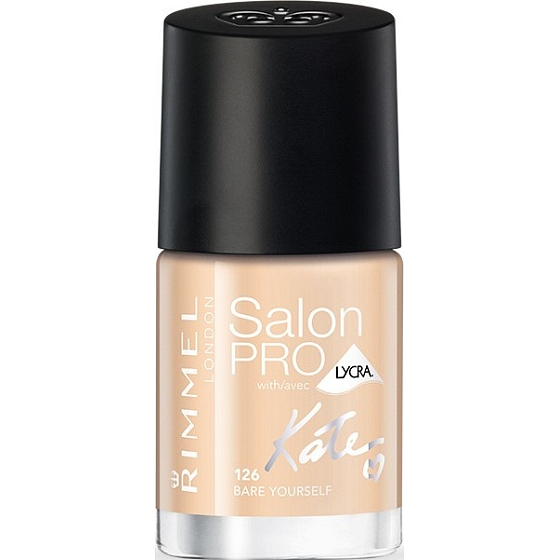 Rimmel London Salon Pro Lycra by Kate Nude Collection nail polish 126 Bare Yourself 12 ml