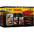 Str8 Rebel aftershave 50 ml + deodorant spray for men 150 ml + shower gel 250 ml, cosmetic set