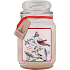 Bohemia Gifts Merry Christmas gift scented candle in glass burning time 105-120 hours 510 g
