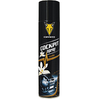 Coyote Cockpit Spray Vanilla for Interior Cleaning, 400 ml
