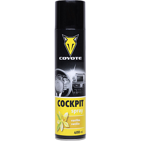 Coyote Cockpit Spray Vanilla for Interior Cleaning, 400 ml Coyote Cockpit Spray Vanilla for Interior Cleaning, 400 ml
