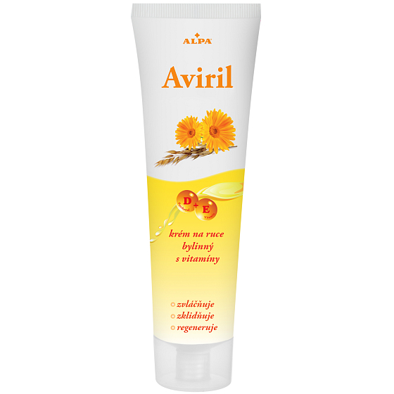 Alpa Aviril Herbal Hand Cream with Vitamins 100 ml