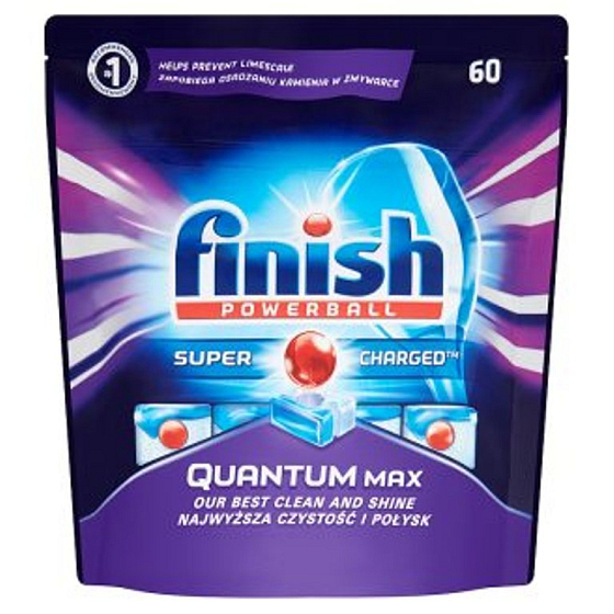 Finish Quantum Max Regular dishwasher tablets 60 pieces
