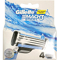 Gillette Mach3 Start spare head 4 pieces, for men